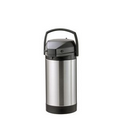 3 Liter Stainless Steel Lined Economy Airpot with Pump Lid
